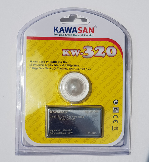 Công tắc cảm ứng âm trần Kawasan KW-320